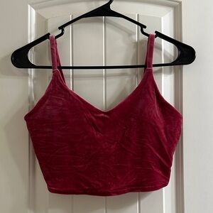 Athleta Velvet Red Camisole